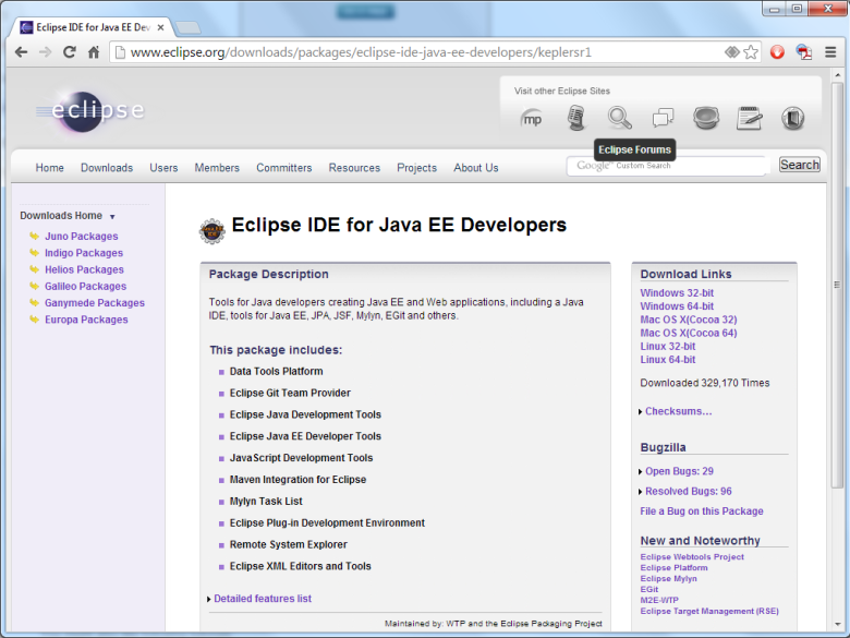 Eclipse 32-bit free download